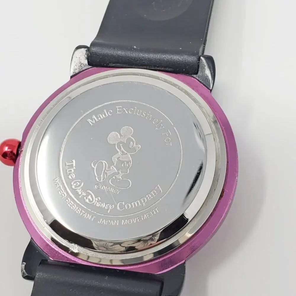 Rare Disney 90's Mickey Mouse Pink Y2K Watch H2F
